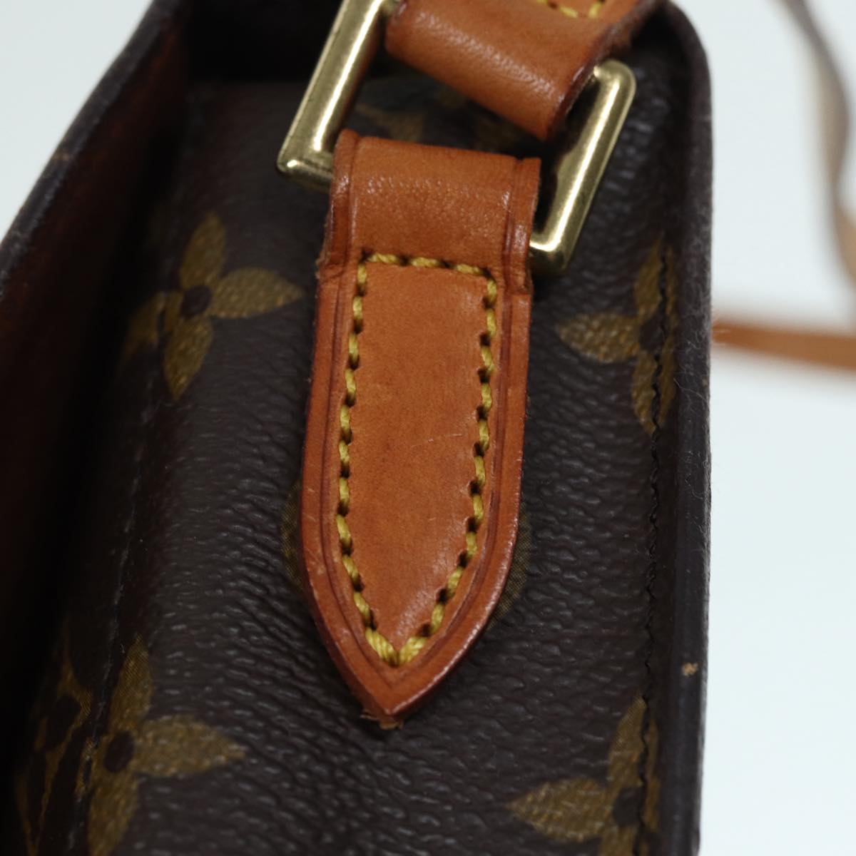 LOUIS VUITTON Monogram Saint Cloud MM Shoulder Bag M51243 LV 90348