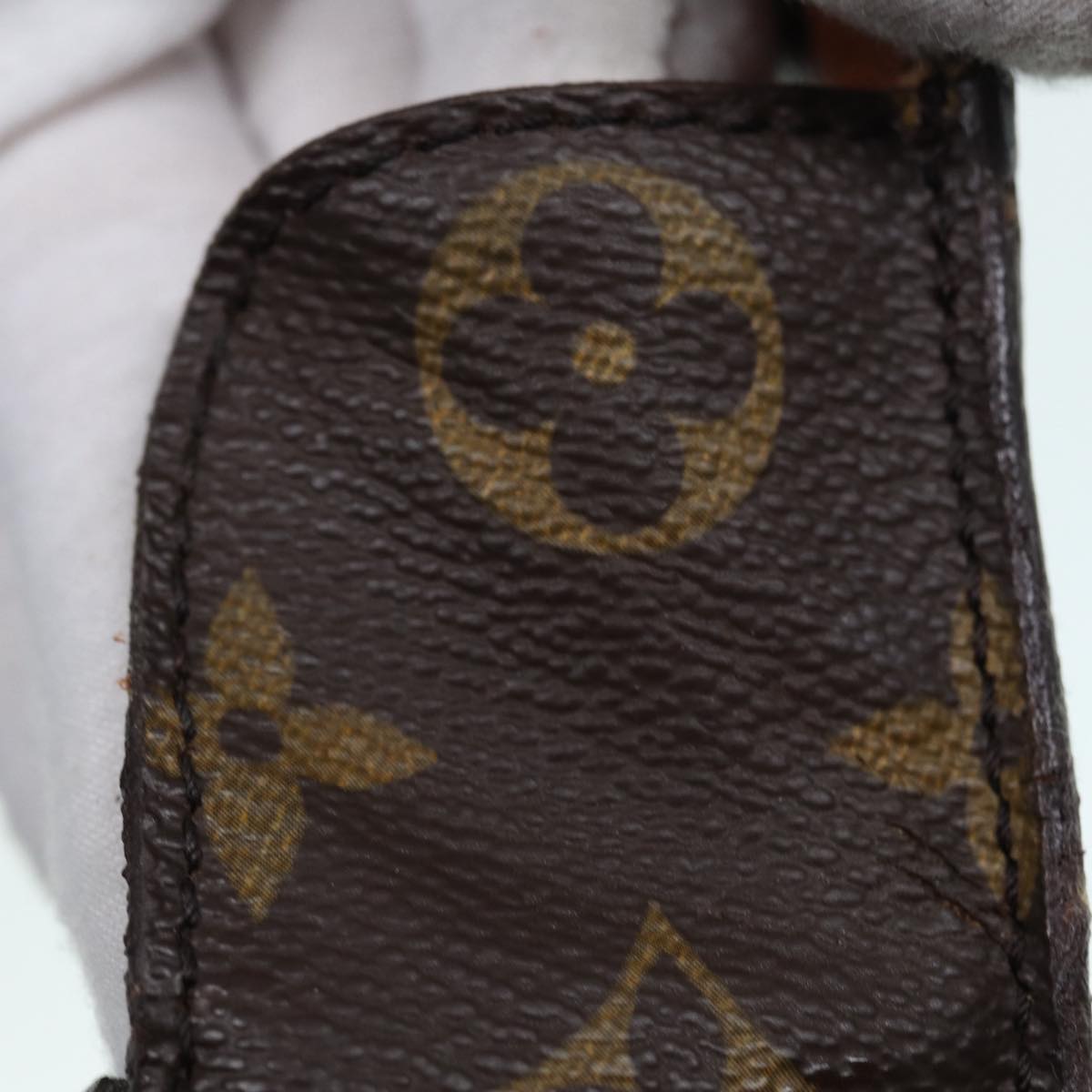 LOUIS VUITTON Monogram Saint Cloud MM Shoulder Bag M51243 LV 90348