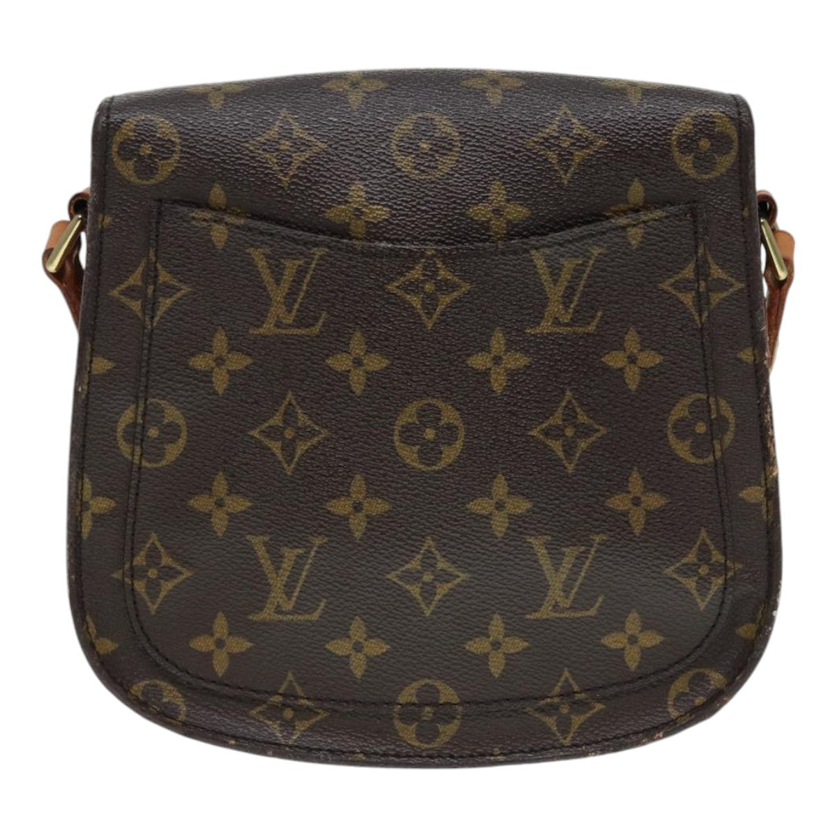 LOUIS VUITTON Monogram Saint Cloud MM Shoulder Bag M51243 LV 90348