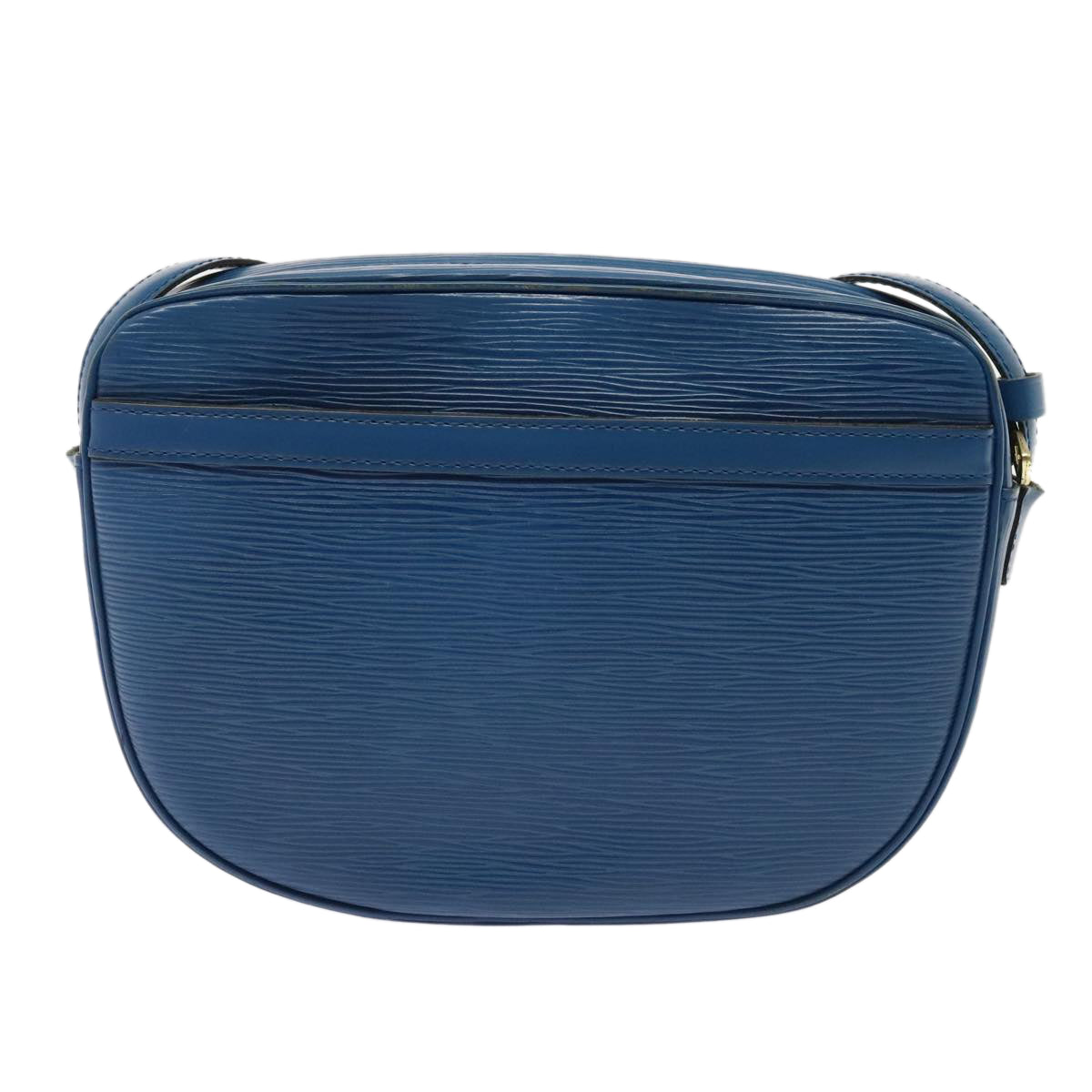 LOUIS VUITTON Epi June Feuille Shoulder Bag Blue M52155 LV 90350