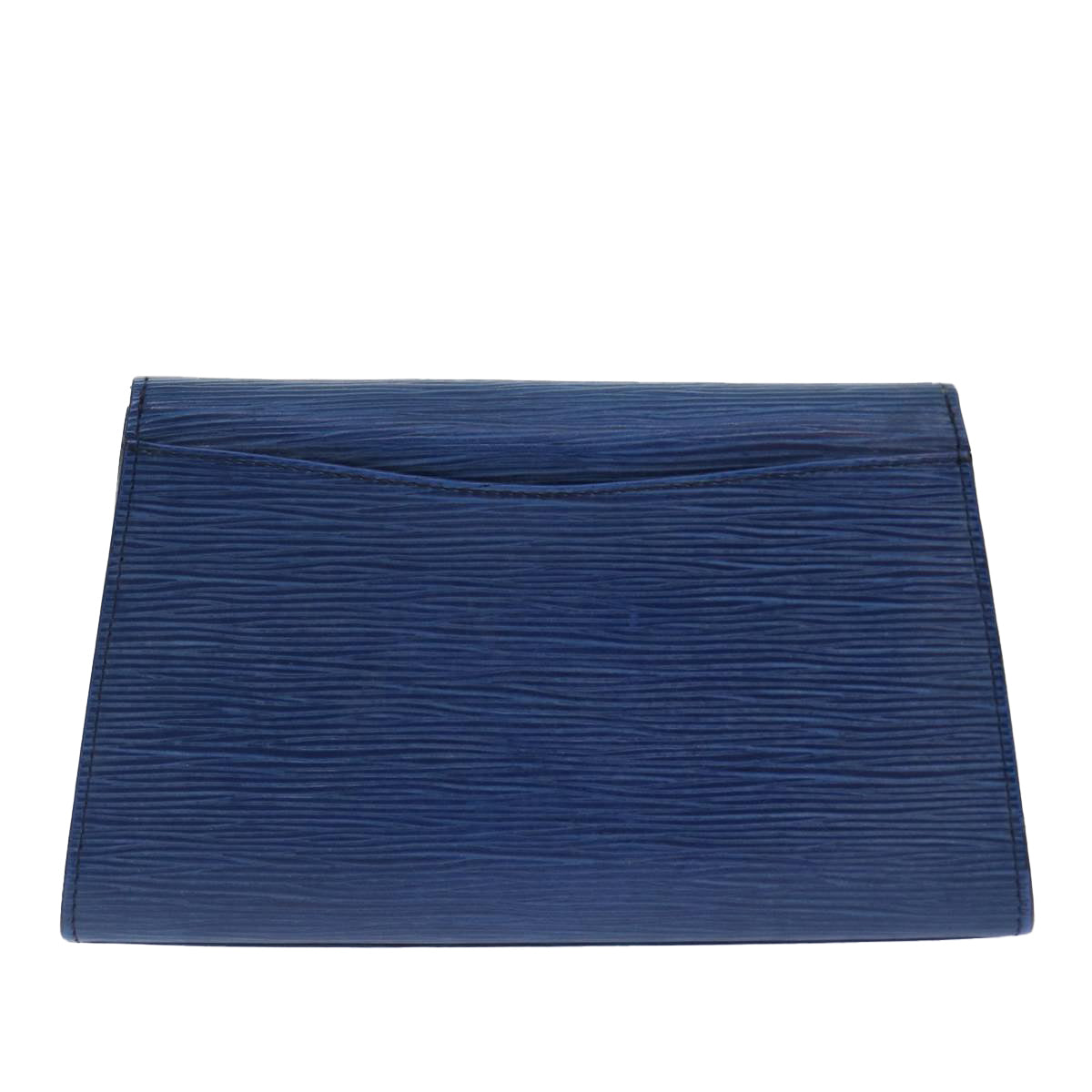 LOUIS VUITTON Epi Art Deco Clutch Bag Blue M52635 LV 90356