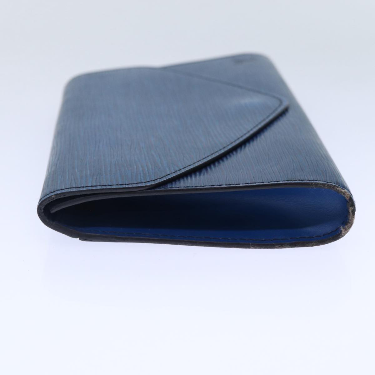 LOUIS VUITTON Epi Art Deco Clutch Bag Blue M52635 LV 90356