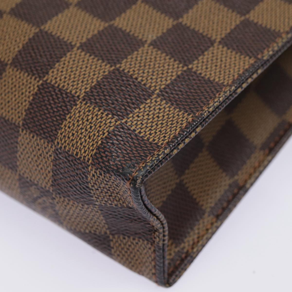 LOUIS VUITTON Damier Ebene Poche Toilette 26 Pouch N47543 LV 90357