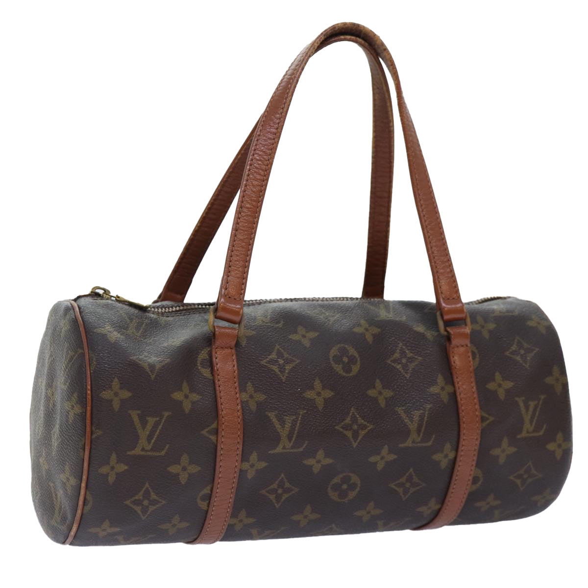 LOUIS VUITTON Monogram Papillon 30 Hand Bag M51385 LV 90358