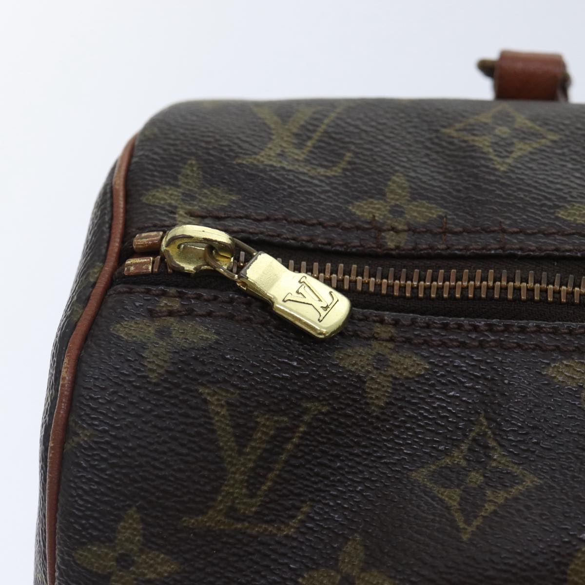 LOUIS VUITTON Monogram Papillon 30 Hand Bag M51385 LV 90358