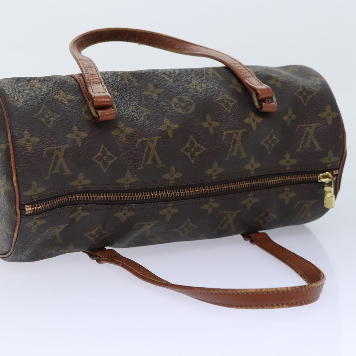 LOUIS VUITTON Monogram Papillon 30 Hand Bag M51385 LV 90358