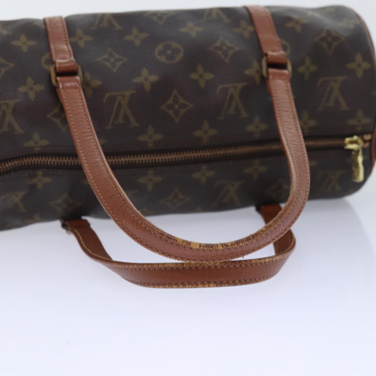 LOUIS VUITTON Monogram Papillon 30 Hand Bag M51385 LV 90358