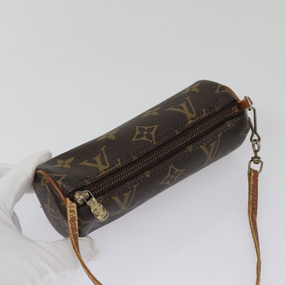 LOUIS VUITTON Monogram Papillon Pouch LV 90359