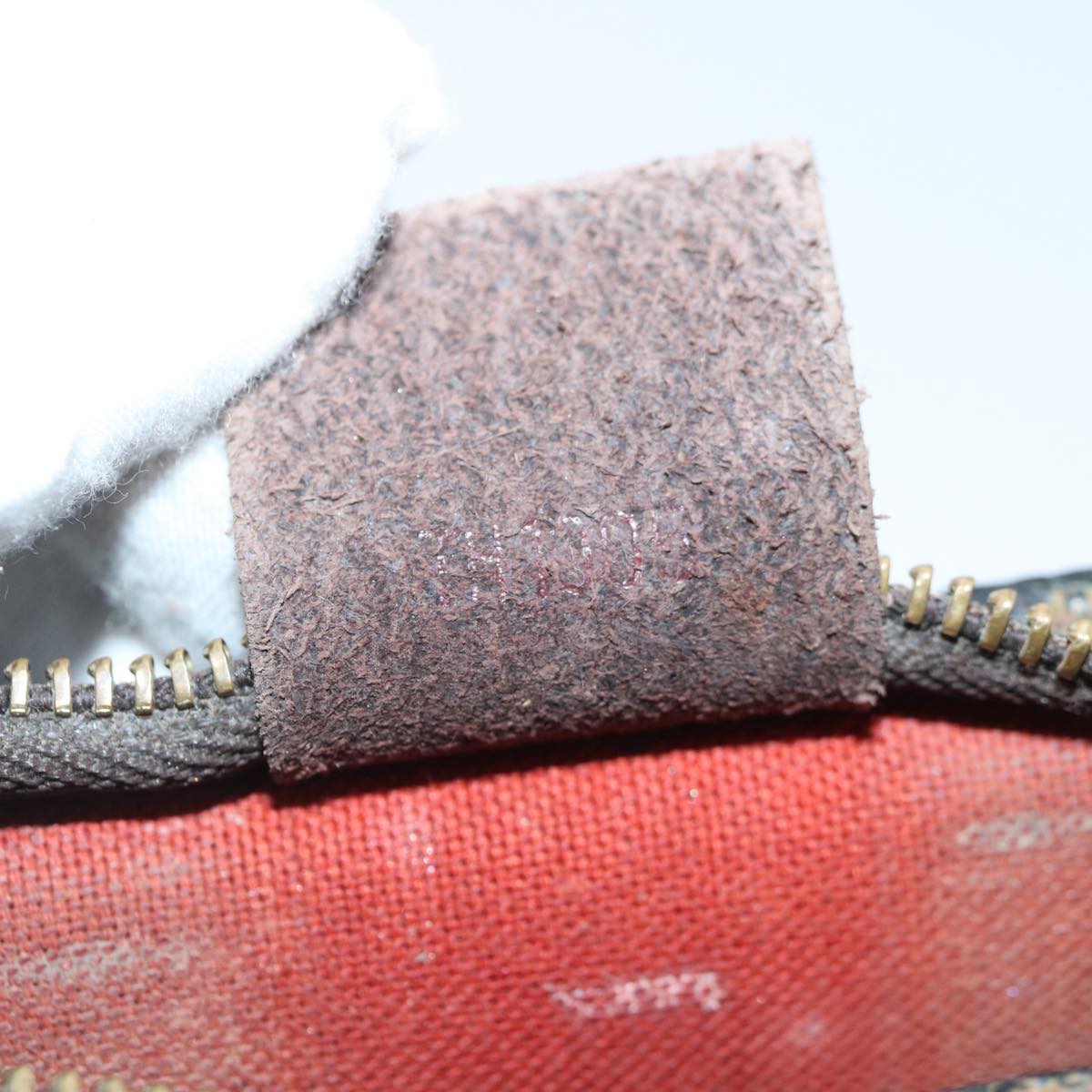 LOUIS VUITTON Damier Ebene Trousse Makeup Pouch N51982 LV 90363