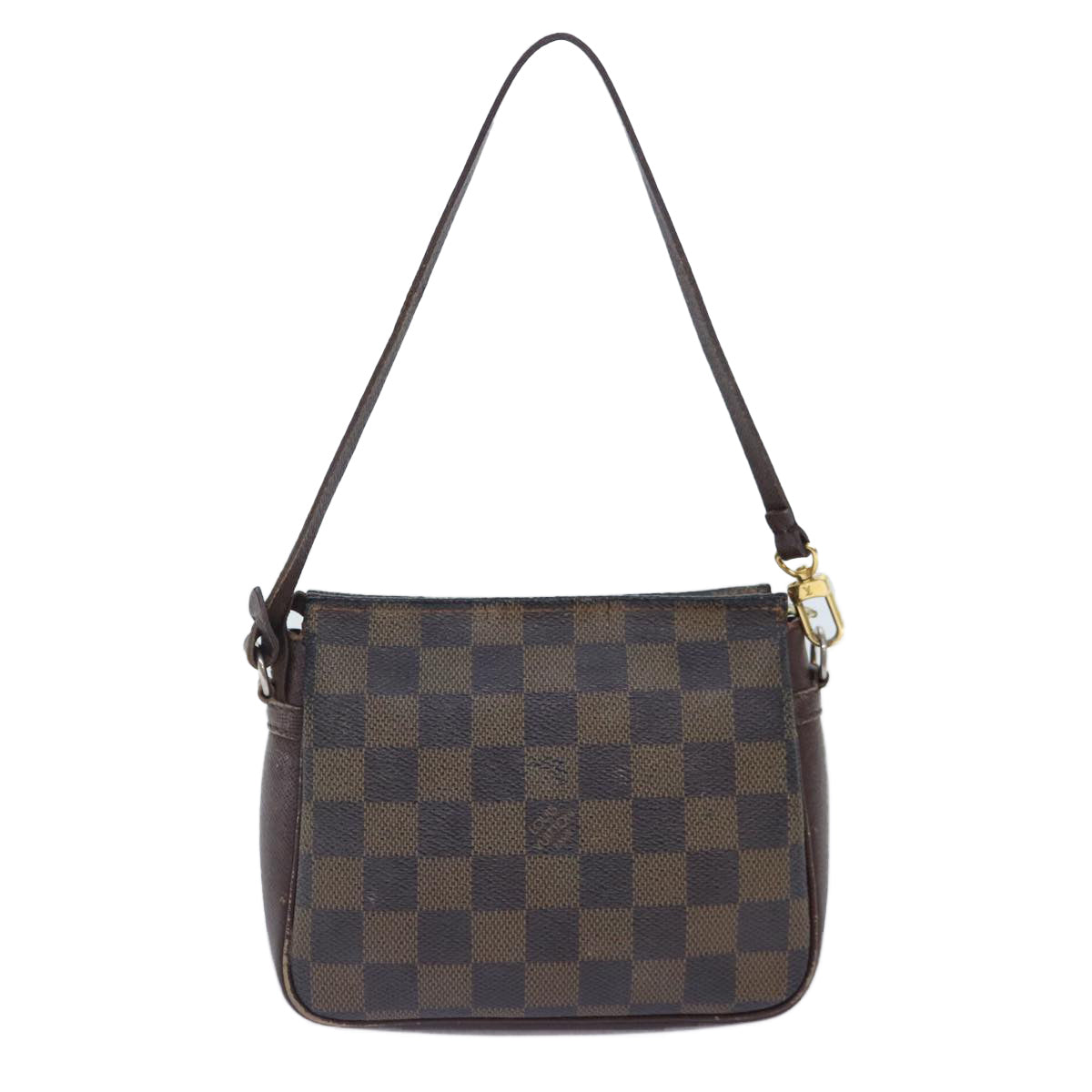 LOUIS VUITTON Damier Ebene Trousse Makeup Pouch N51982 LV 90363