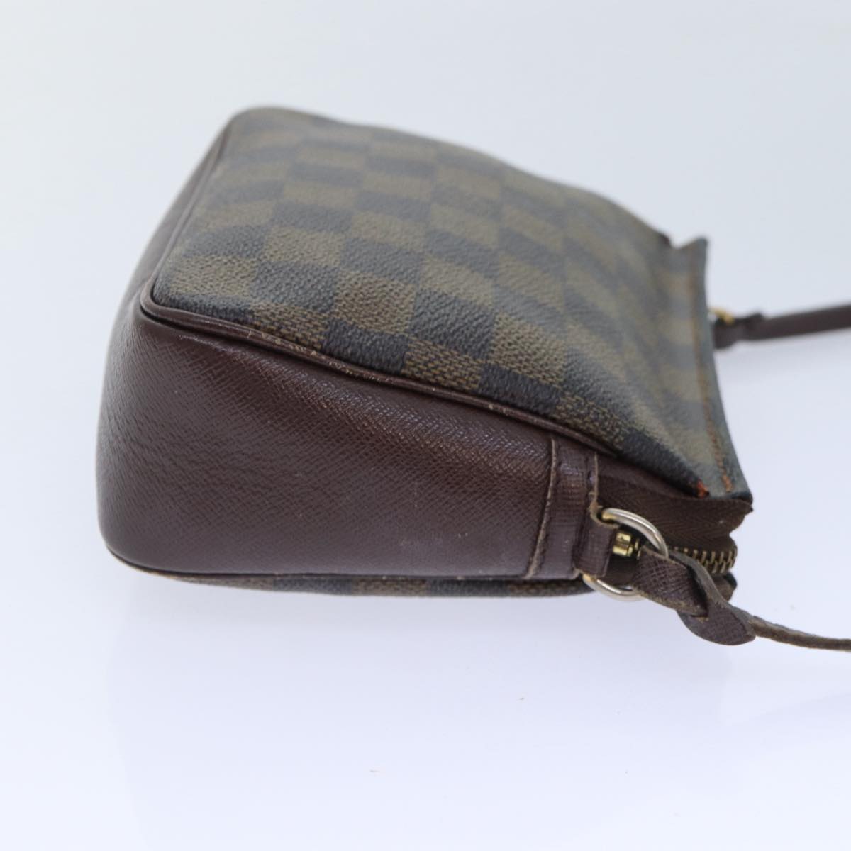 LOUIS VUITTON Damier Ebene Trousse Makeup Pouch N51982 LV 90363