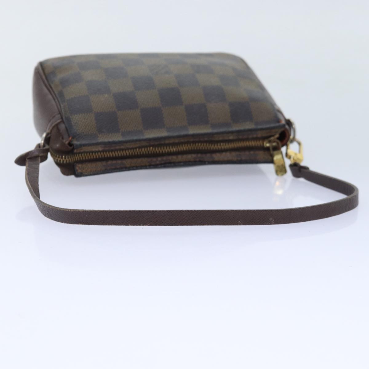 LOUIS VUITTON Damier Ebene Trousse Makeup Pouch N51982 LV 90363