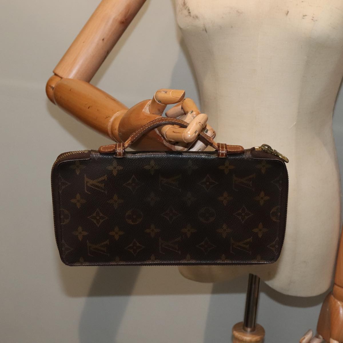 LOUIS VUITTON Monogram Organizer De Voyage Travel Case M60120 LV 90370