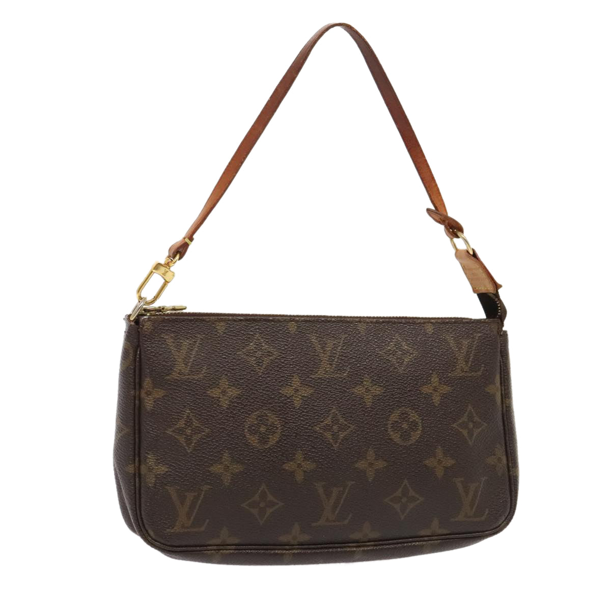 LOUIS VUITTON Monogram Pochette Accessoires Pouch M51980 LV 90377