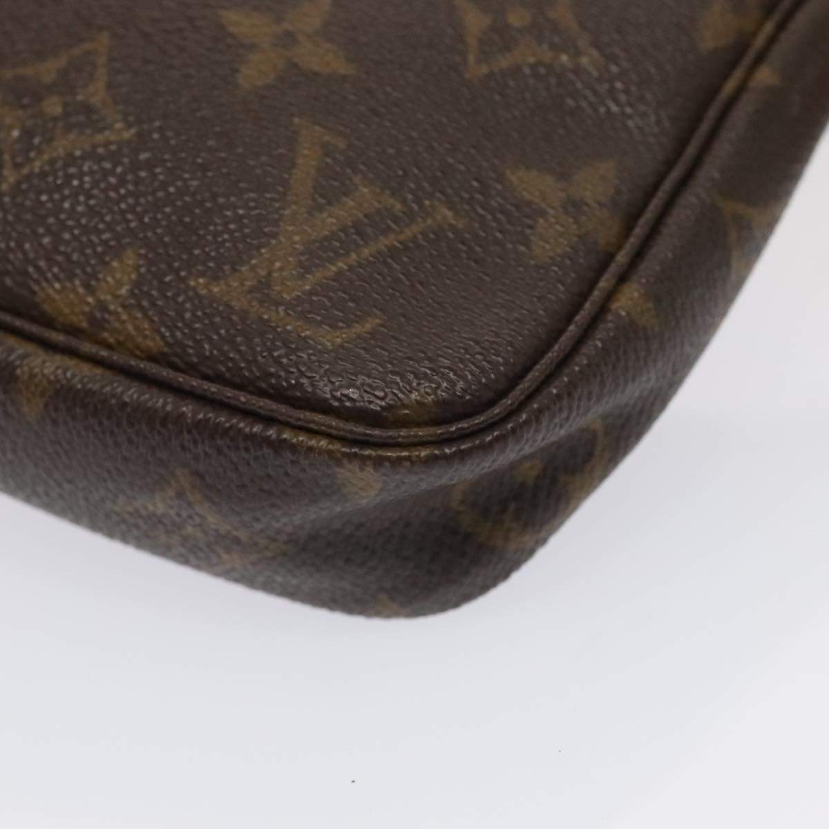 LOUIS VUITTON Monogram Pochette Accessoires Pouch M51980 LV 90377