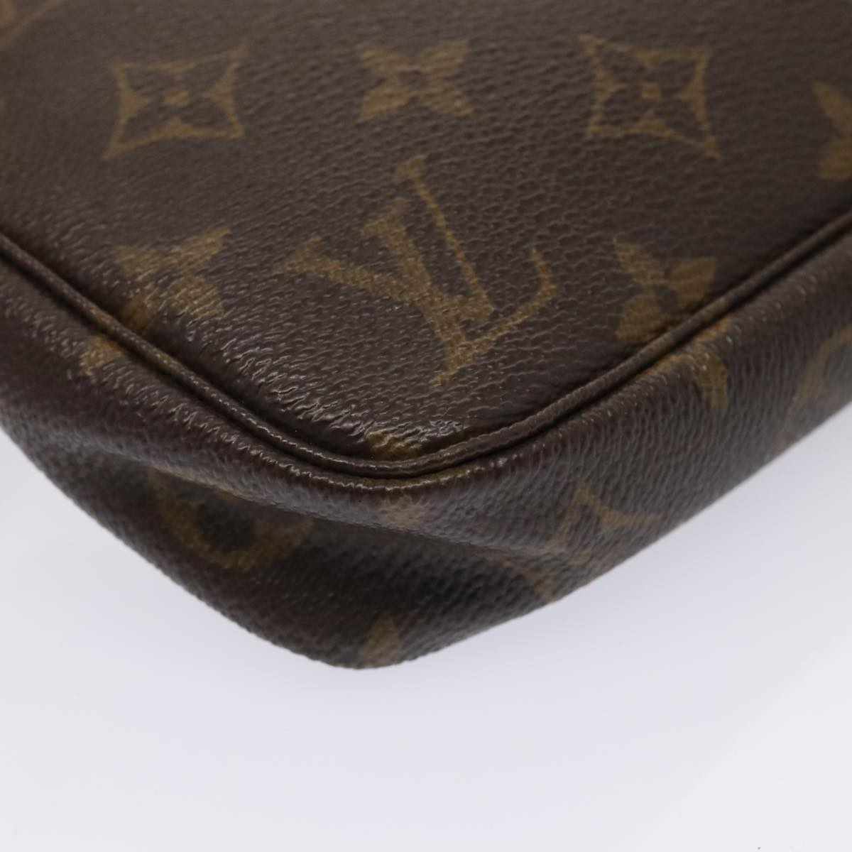 LOUIS VUITTON Monogram Pochette Accessoires Pouch M51980 LV 90377