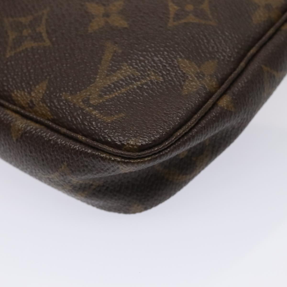 LOUIS VUITTON Monogram Pochette Accessoires Pouch M51980 LV 90377
