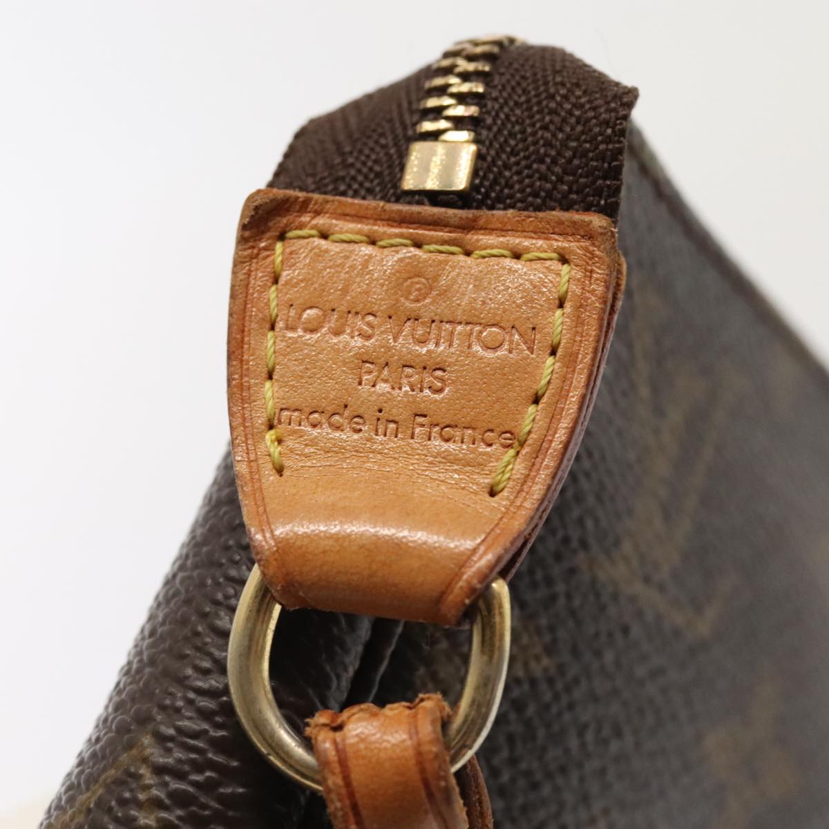 LOUIS VUITTON Monogram Pochette Accessoires Pouch M51980 LV 90377