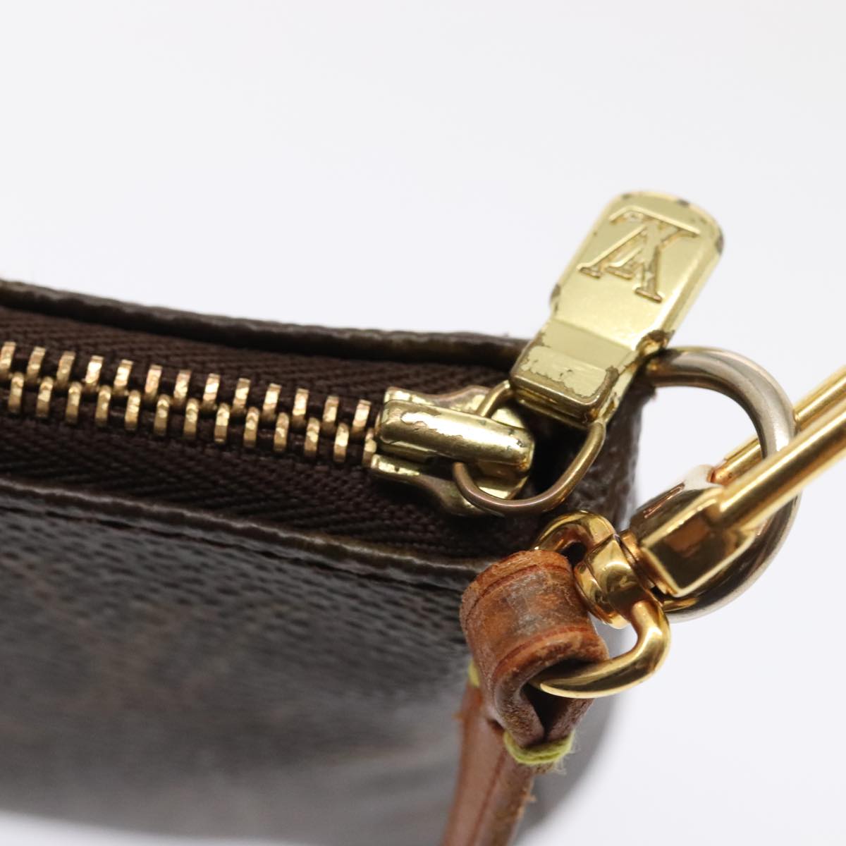 LOUIS VUITTON Monogram Pochette Accessoires Pouch M51980 LV 90377