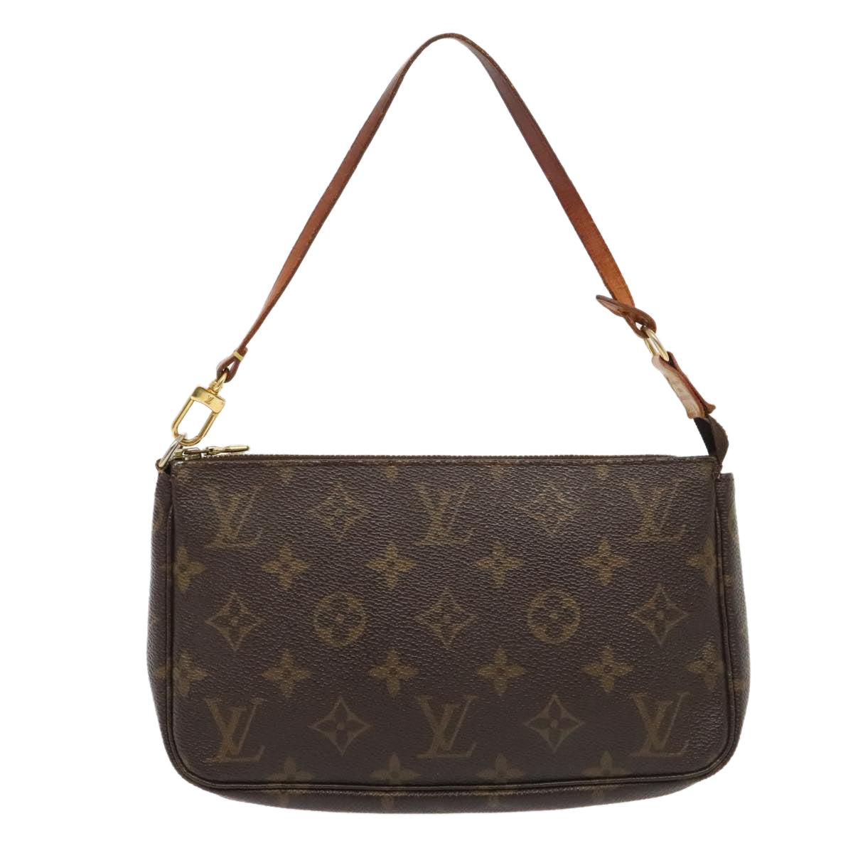 LOUIS VUITTON Monogram Pochette Accessoires Pouch M51980 LV 90377