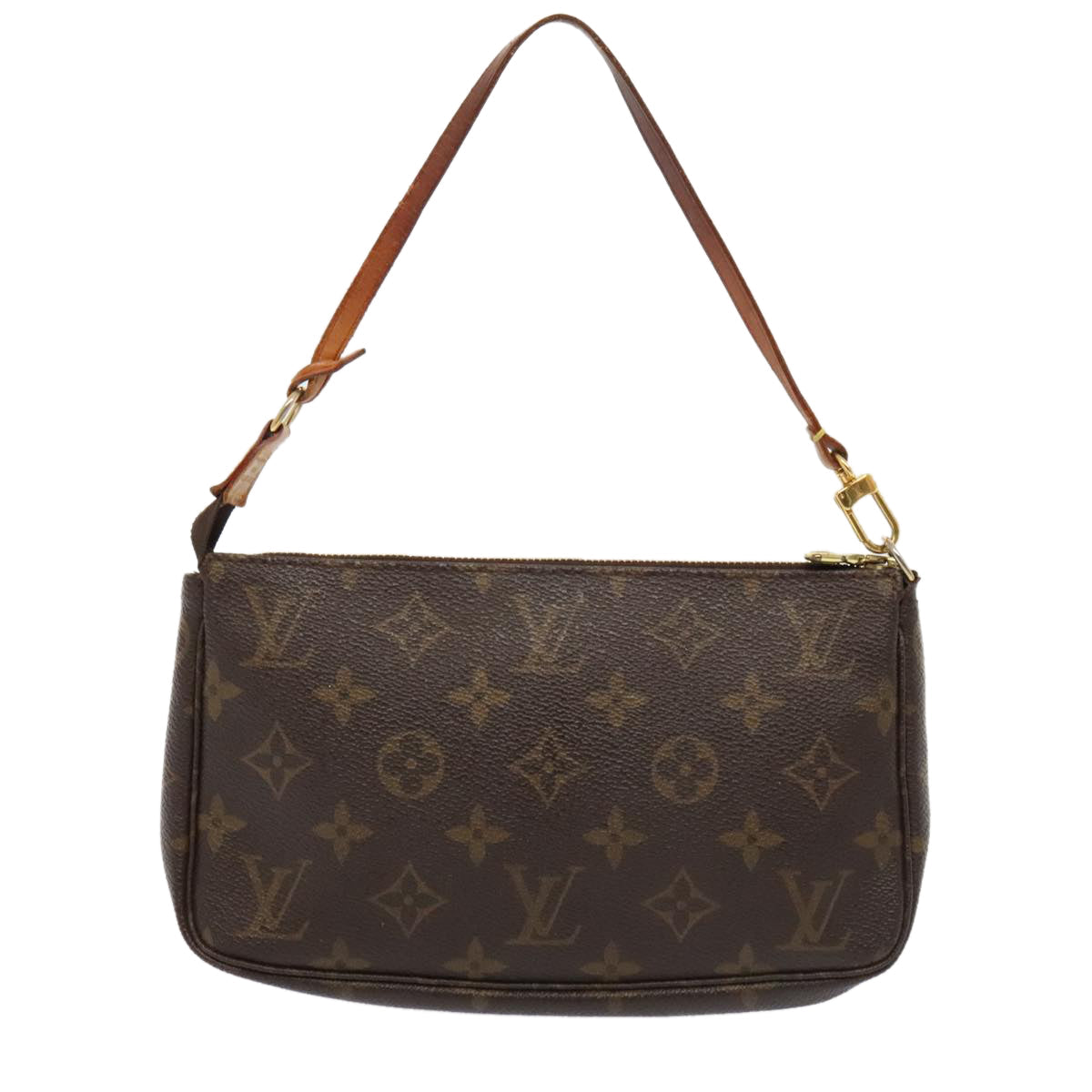LOUIS VUITTON Monogram Pochette Accessoires Pouch M51980 LV 90377