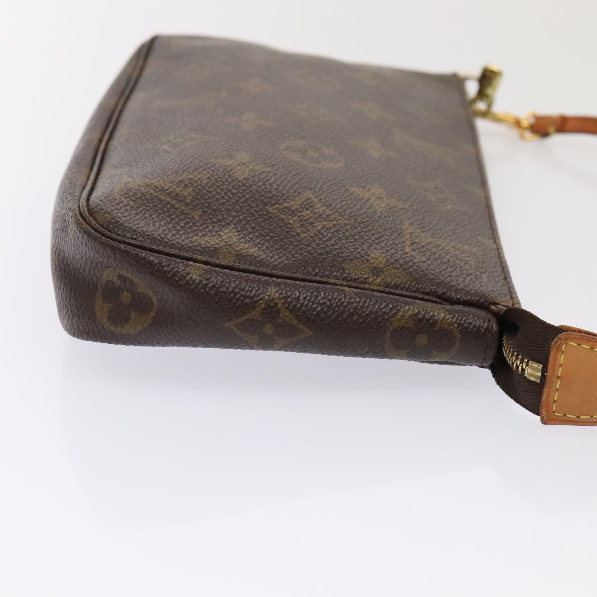 LOUIS VUITTON Monogram Pochette Accessoires Pouch M51980 LV 90377