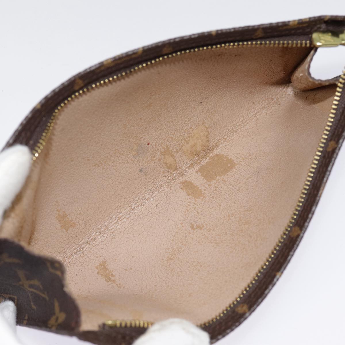 LOUIS VUITTON Monogram Bucket GM Pouch Accessory Pouch LV 90388