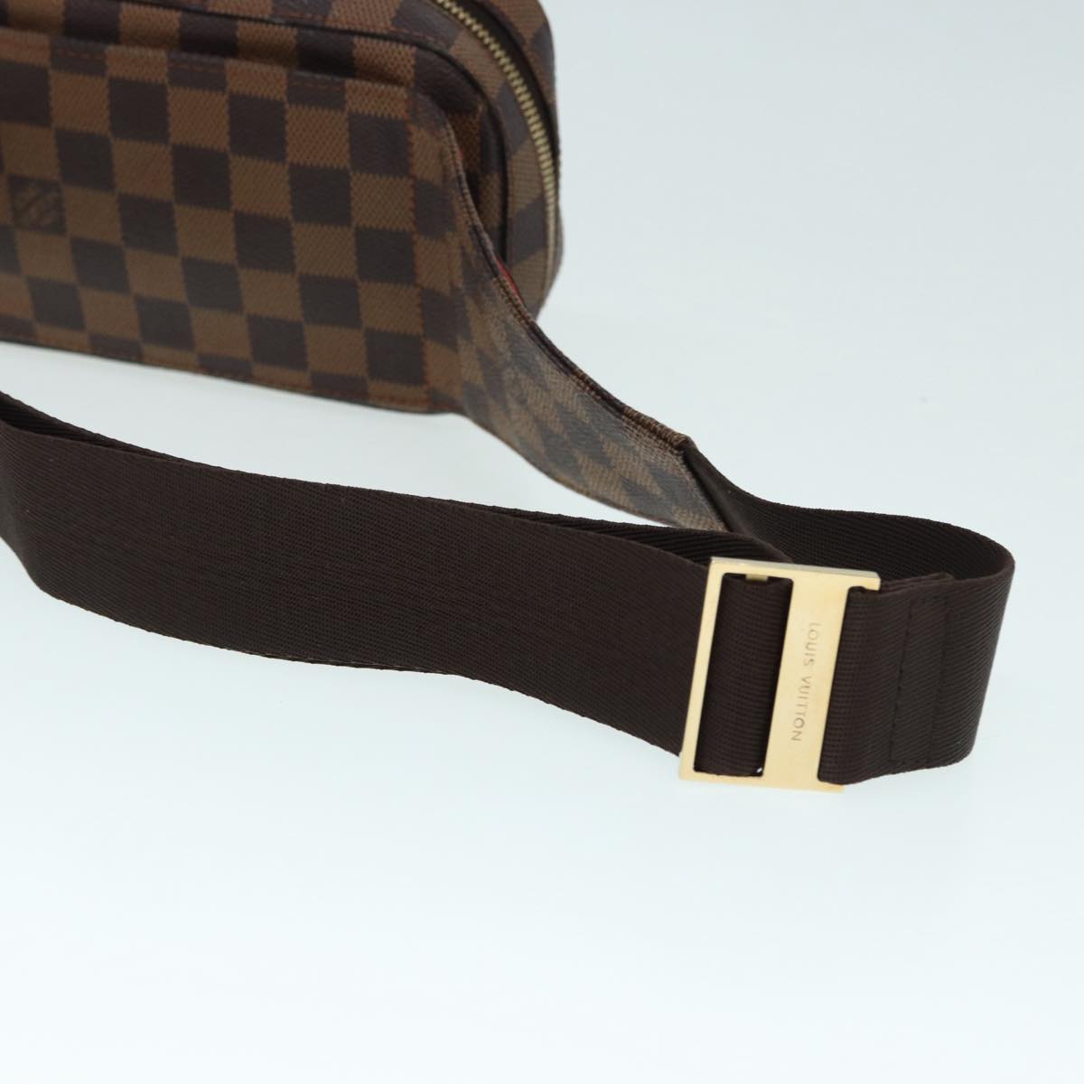 LOUIS VUITTON Damier Ebene Geronimos Shoulder Bag N51994 LV 90390