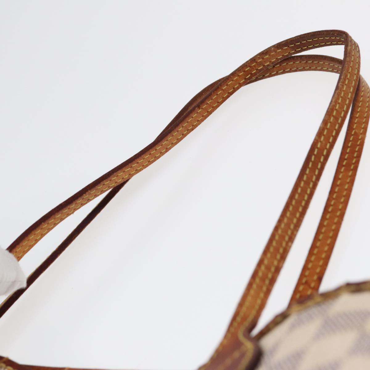 LOUIS VUITTON Damier Azur Neverfull MM Tote Bag N41605 LV 90391