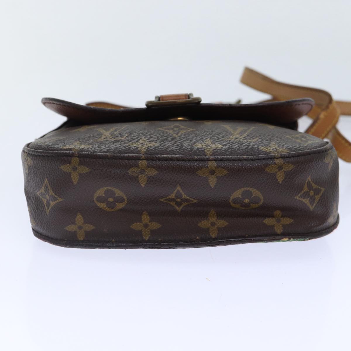 LOUIS VUITTON Monogram Saint Cloud MM Shoulder Bag M51243 LV 90396