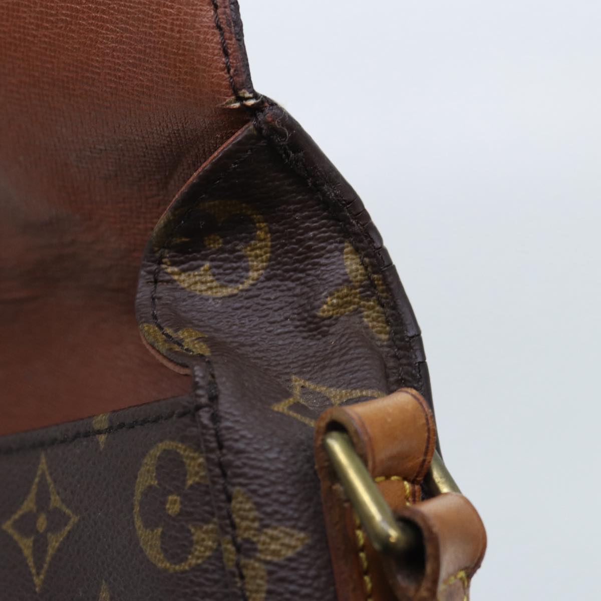 LOUIS VUITTON Monogram Saint Cloud MM Shoulder Bag M51243 LV 90396