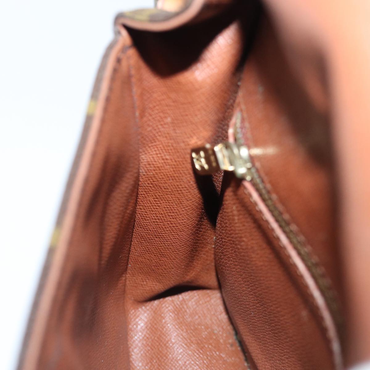 LOUIS VUITTON Monogram Saint Cloud MM Shoulder Bag M51243 LV 90396