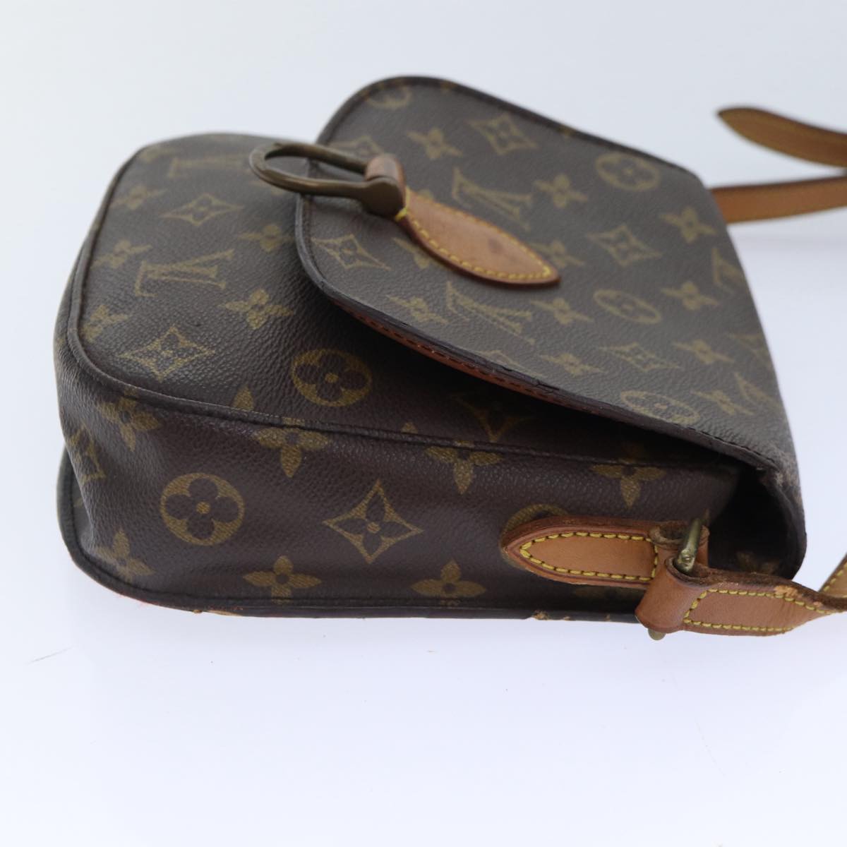 LOUIS VUITTON Monogram Saint Cloud MM Shoulder Bag M51243 LV 90396