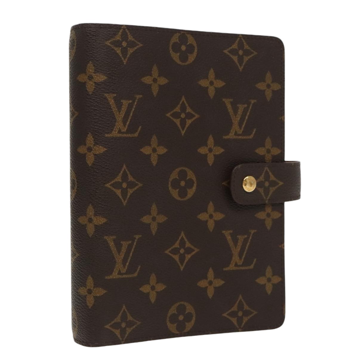 LOUIS VUITTON Monogram Agenda MM Day Planner Cover R20105 LV 90448