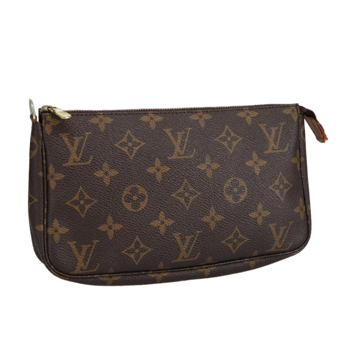 LOUIS VUITTON Monogram Pochette Accessoires Pouch M51980 LV 90450