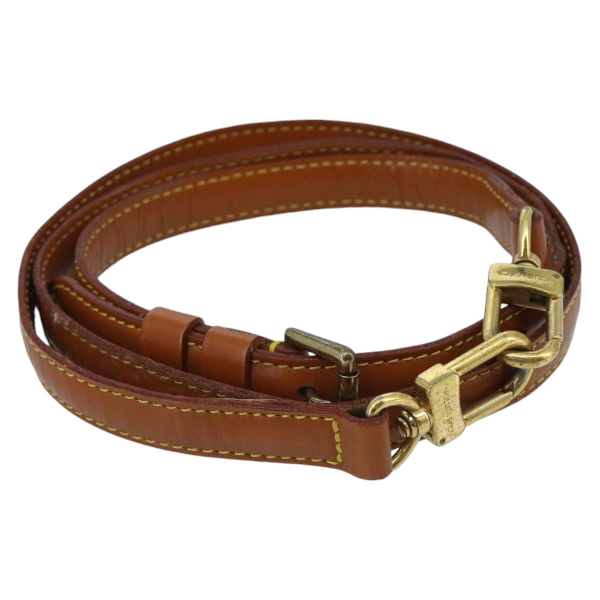 LOUIS VUITTON Epi Adjustable Shoulder Strap 44.1""-46.9"" Brown LV 90451