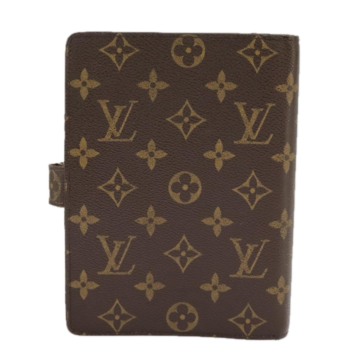 LOUIS VUITTON Monogram Agenda MM Day Planner Cover R20105 LV 90455