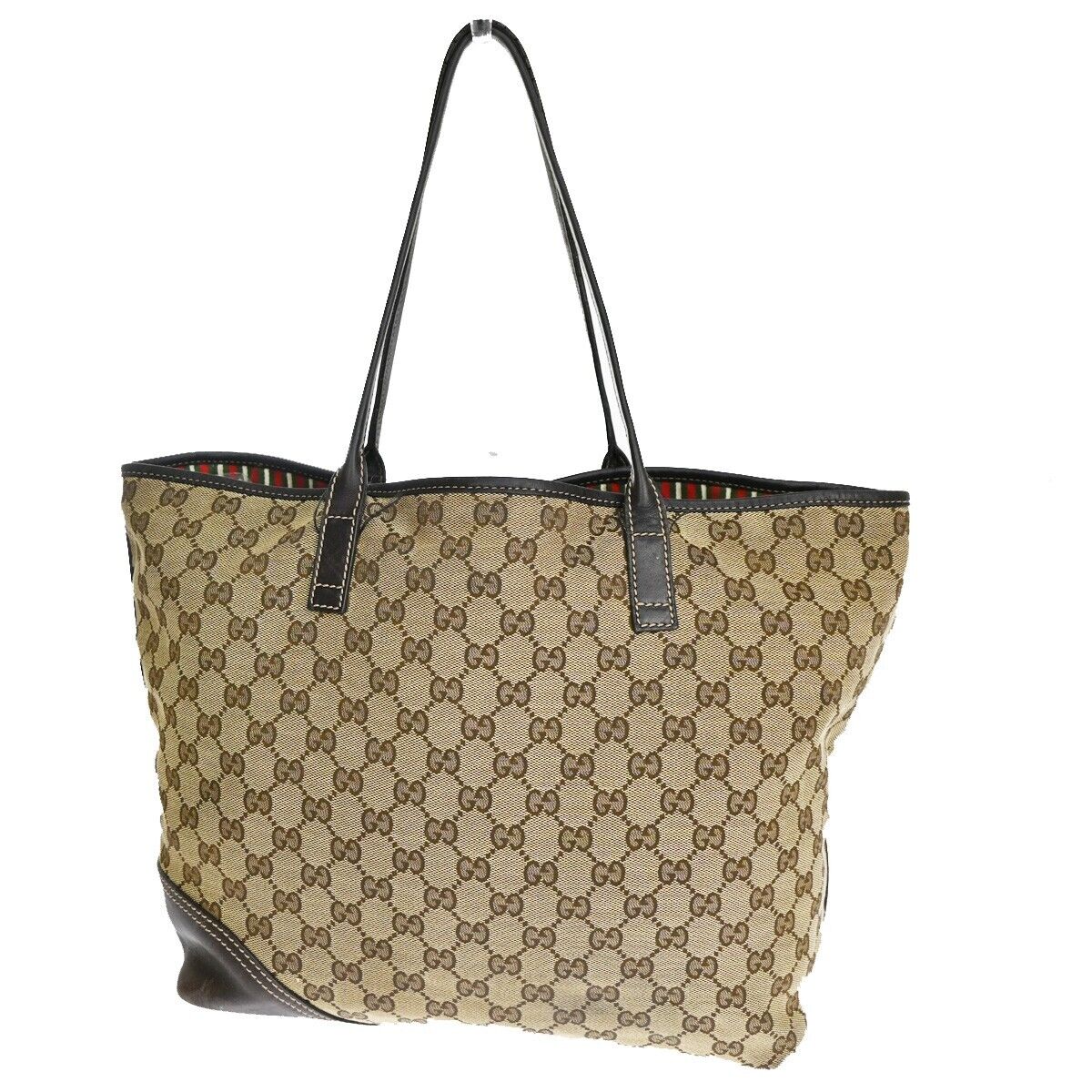 Gucci Gg Canvas  Canvas Shoulder Bag