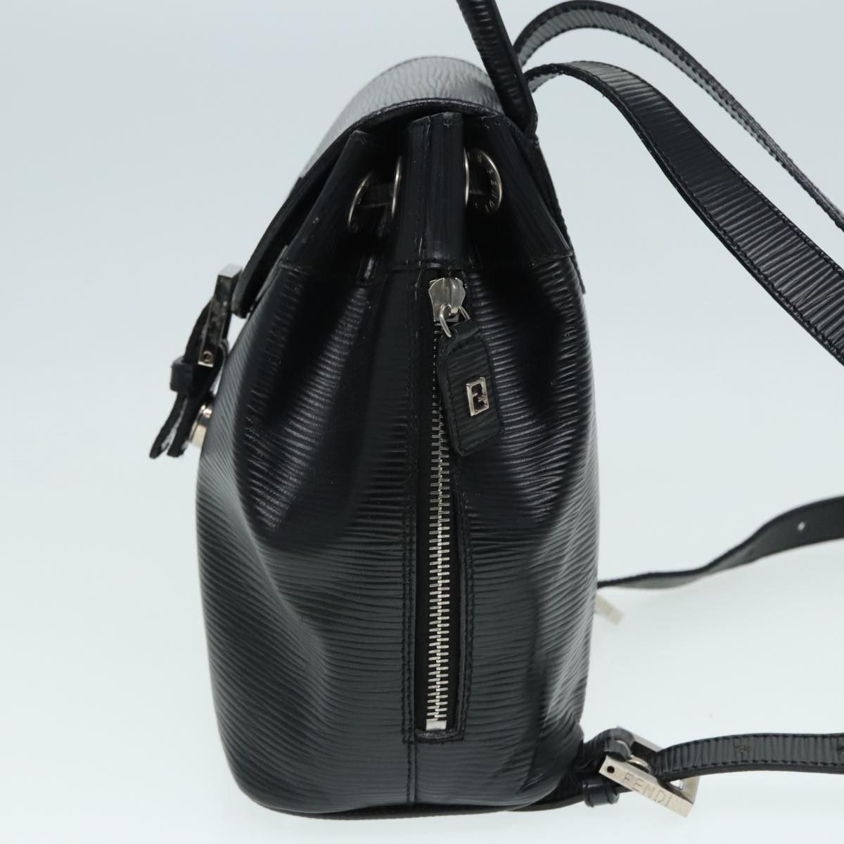 Luxury Fendi Backpack Leather Black90504