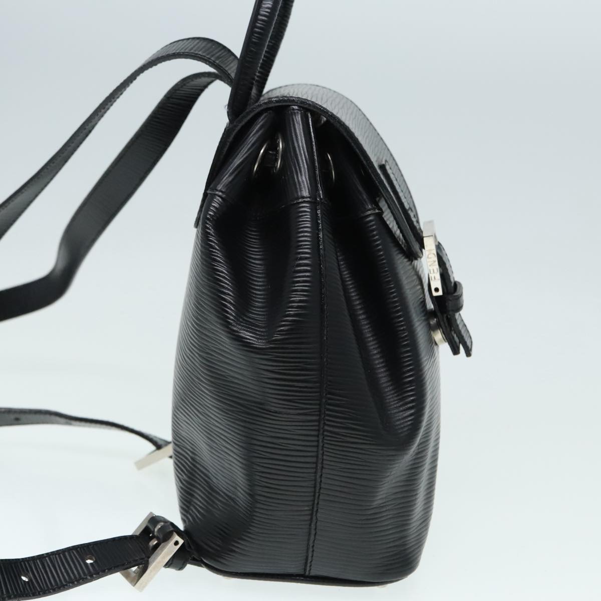 Luxury Fendi Backpack Leather Black90504