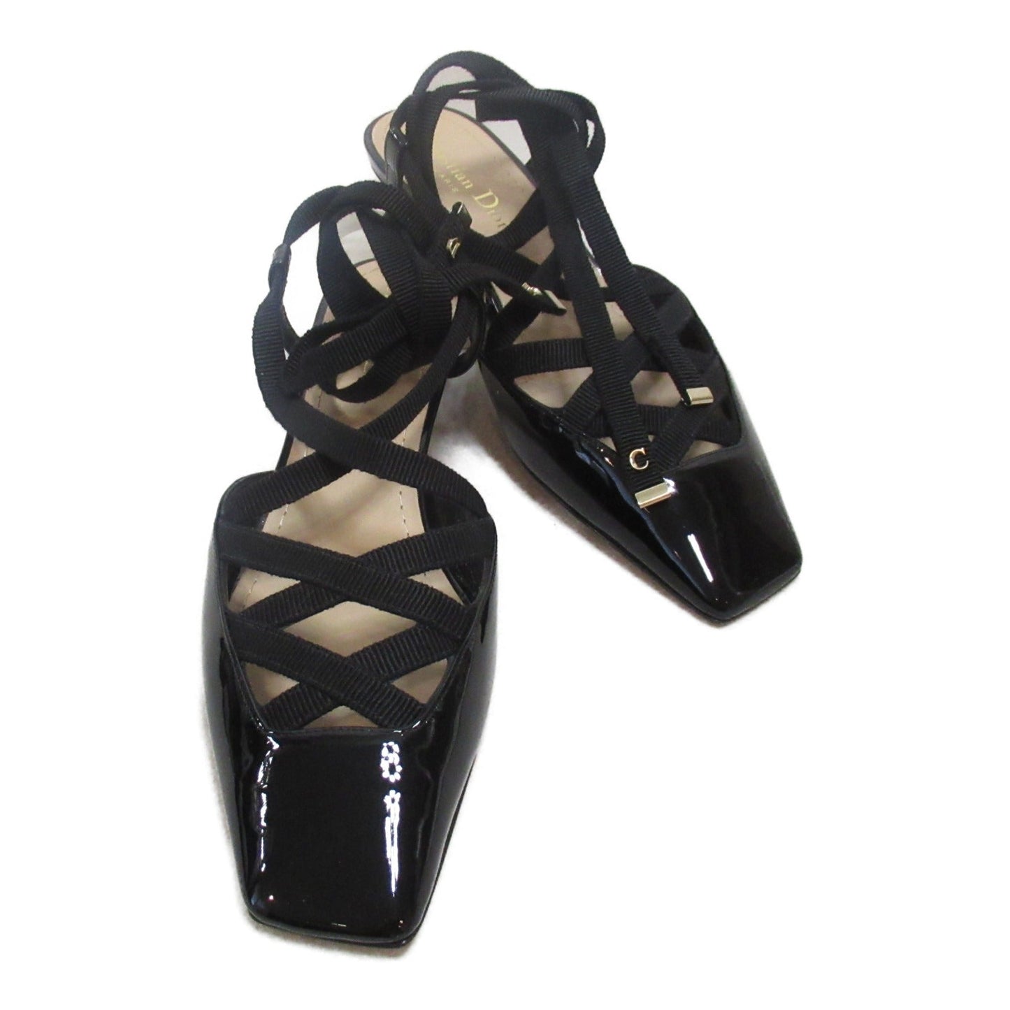 Luxury DiorD-ENVOL Pumps Pumps Leather Black Noir