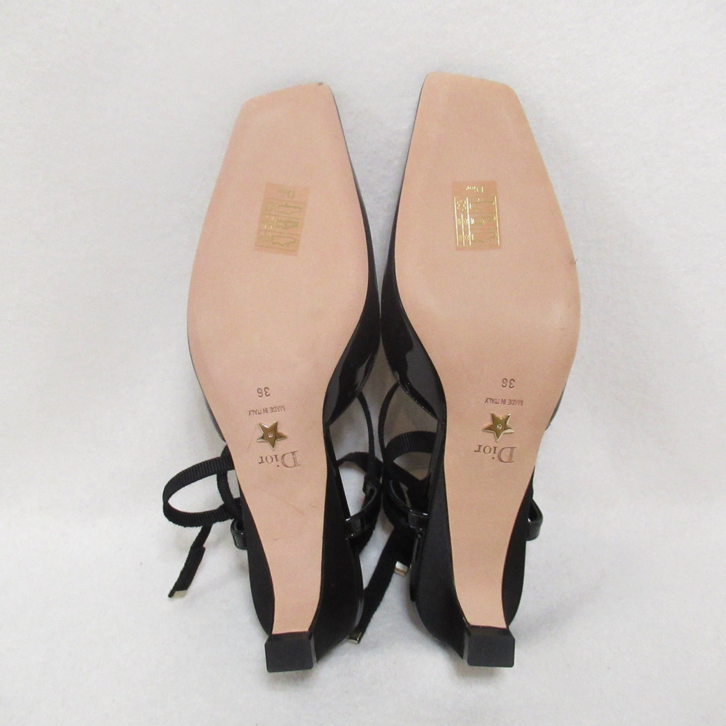 Luxury DiorD-ENVOL Pumps Pumps Leather Black Noir