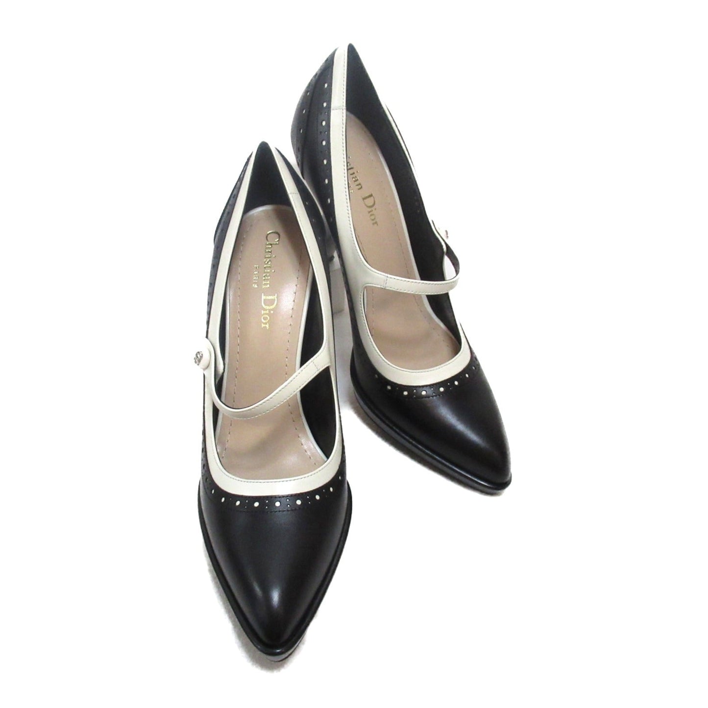 Luxury DiorPumps Pumps Leather Black