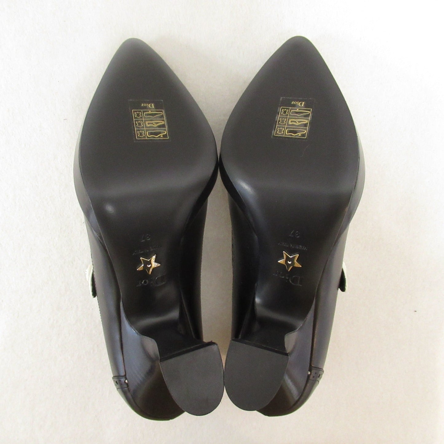 Luxury DiorPumps Pumps Leather Black
