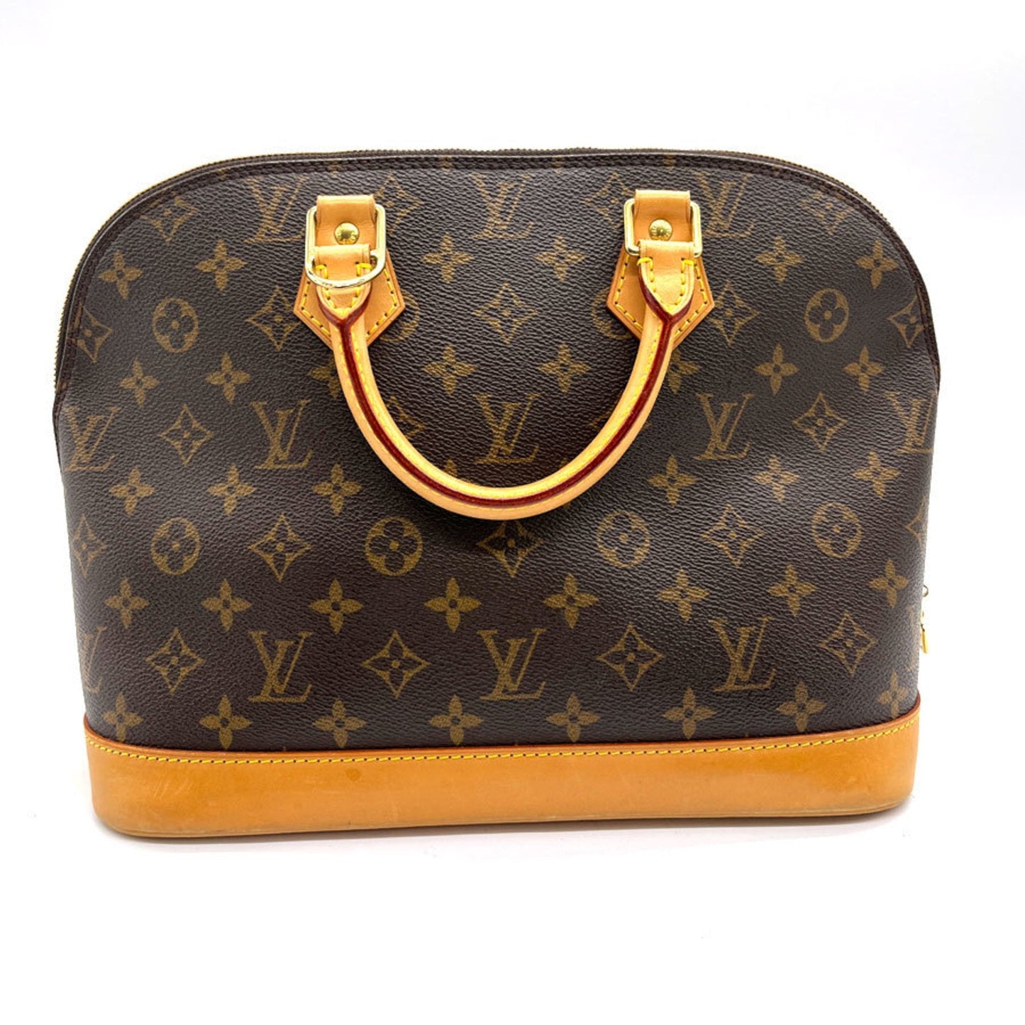 Louis Vuitton Alma  Canvas Handbag ()