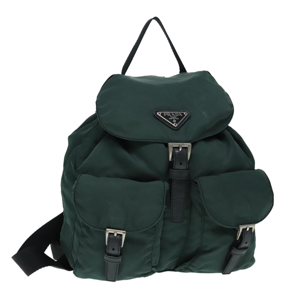 Luxury Prada Backpack Nylon Green  90749