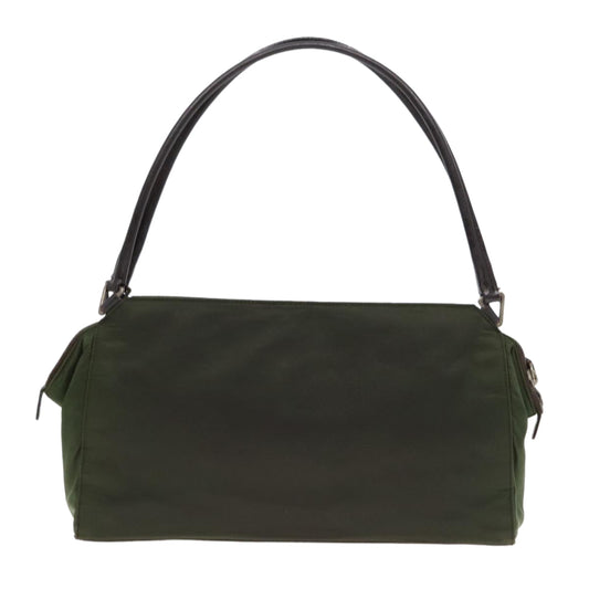Luxury Prada Shoulder Bag Nylon Khaki  90781