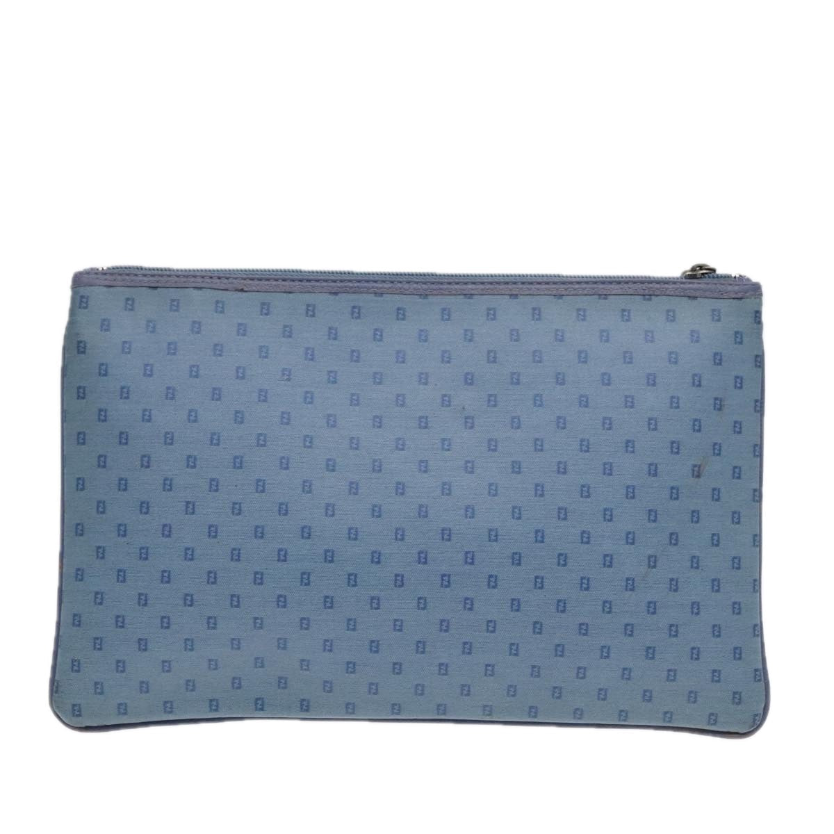 Luxury Fendi Clutch Bag PVCCanvas Blue90806