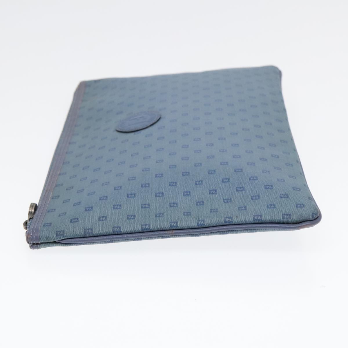Luxury Fendi Clutch Bag PVCCanvas Blue90806