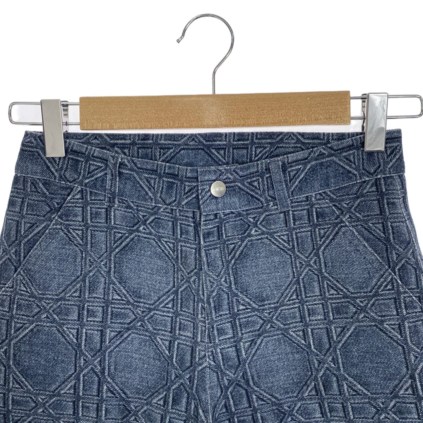 Luxury DiorPants Denim pants Cotton Blue